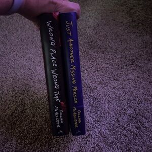 Book Set - Gillian McAllister Wrong Place Wrong Time & Just another Missing Pers